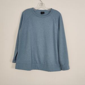 Women's 32 Degrees Heat Blue Sweatshirt, Size Large, Gorpcore, Sporty